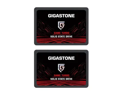 Gigastone Game Turbo 2-Pack 256GB SSD SATA III 6Gb/s. 3D NAND 2.5' Internal Solid State Drive, Read up to 540MB/s. Compatible with PC, Desktop and...