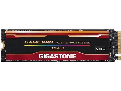 GIGASTONE M.2 SSD 500GB PCIe 4.0 NVMe SSD Internal Gaming Solid State Hard Drive Upgrade PC Laptop PS5 Storage Turbo Speed Response for Gamers 3D...