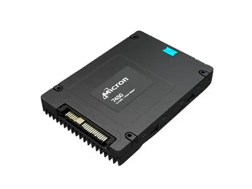 Crucial 3840 GB Micron 7450 PRO Enterprise encrypted SSD internal - 2.5' - U.3 PCIe 4.0 (NVMe) MTFDKCB3T8TFR-1BC15ABYYR