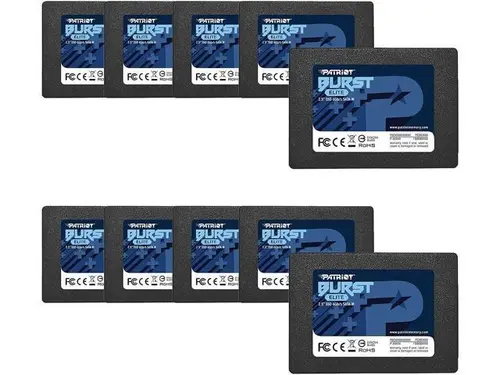 Patriot Memory Burst Elite SATA 3 480GB SSD 2.5' - 10 Pack