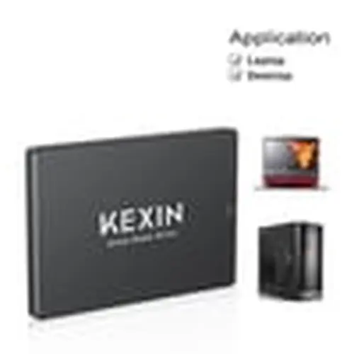 KEXIN 64GB SATA III 2.5" Internal SSD, 3D NAND Flash, up to 300MB/s, Performance Upgrade for PC Laptop