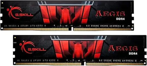 G.SKILL AEGIS Series DDR4 RAM (XMP) 16GB (2x8GB) 3000MT/s CL16-18-18-38 1.35V Intel AMD Desktop Computer Memory U-DIMM (F4-3000C16D-16GISB)