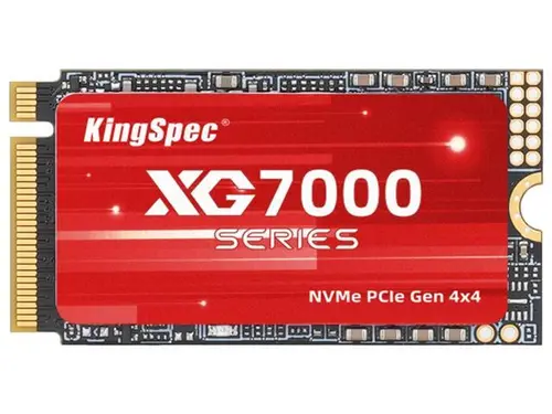KingSpec 512GB NVMe PCIe 4.0x4 M.2 2242 Internal Solid Drive High Performance Read/Write Speed Up to 7000/4200 MB/s Support NVMe 1.4