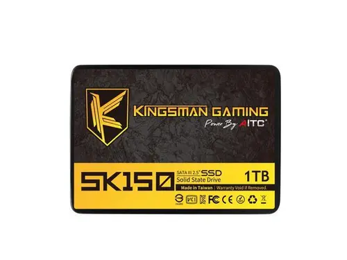 AITC KINGSMAN SK150 2.5' 1TB Performance Boost SATA III 3D NAND Internal Solid State Drive (SSD)