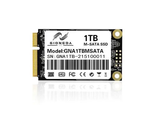 Gioneda mSATA SSD 128GB/256GB/512GB/1TB/2TB Internal Solid State Drive High Speed MSATA 6 Gb/S Desktop Laptop Office