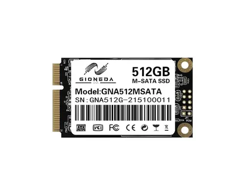 Gioneda mSATA SSD 128GB/256GB/512GB/1TB/2TB Internal Solid State Drive High Speed MSATA 6 Gb/S Desktop Laptop Office 512GB