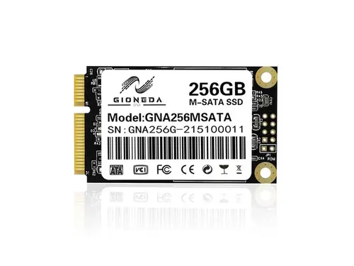 Gioneda mSATA SSD 128GB/256GB/512GB/1TB/2TB Internal Solid State Drive High Speed MSATA 6 Gb/S Desktop Laptop Office 256GB