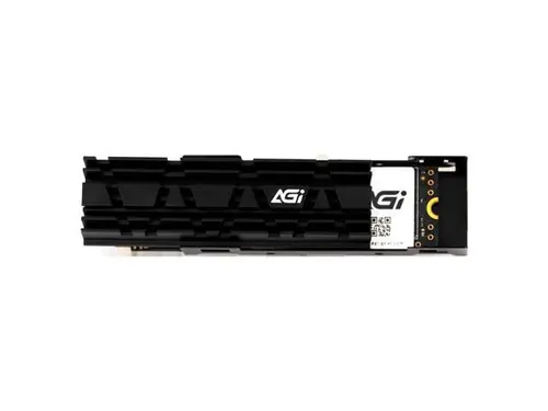 AGI 1TB AI838 PCIe NVMe M.2 Gen4x4 DRAM Cache 3D TLC NAND Flash Internal Solid State Drive SSD with Heat Sink (R/W Speed up to 7400/5500 MBs) Level...