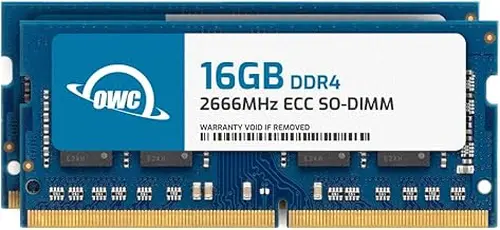 OWC 32GB (2X16GB) DDR4 RAM Compatible with Synology DiskStation DS1522+ 2666MHz PC4-21300 CL19 ECC Unbuffered SODIMM 2Rx8 1.2V Memory Upgrade