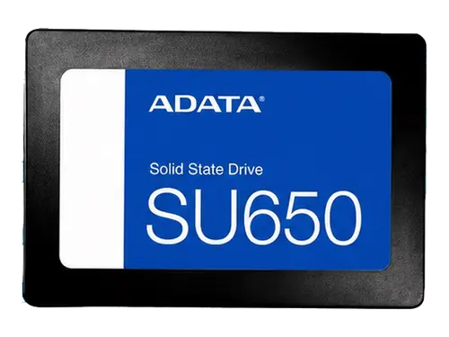 ADATA SU650 256GB 2.5 Inch SATA III Internal SSD, Up to 520MB/s Read, 450MB/s Write, QLC NAND