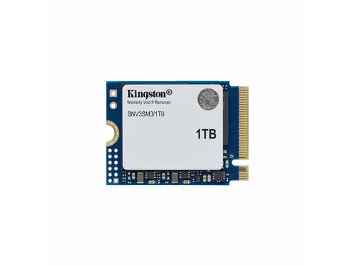 Kingston NV3 M.2 2230 1TB NVMe PCIe 4.0 x4 SSD, 3D NAND Internal Solid State Drive, SingleSided 2230 Form Factor, Up to 6000MB/s Read 4000MB/s...