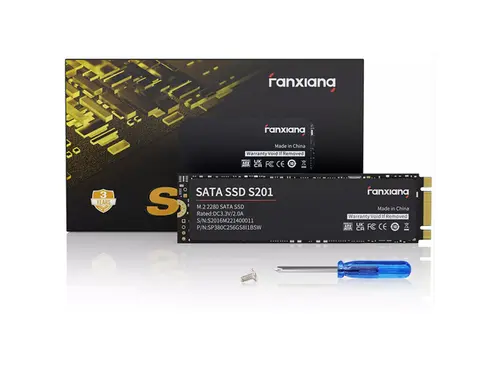 Fanxiang SSD 1TB M.2 2280 SATA Internal Solid State Drive, NGFF SATA III SSD Drive , Up to 550MB/s 6Gb/s,3D Nand TLC, Compatible with Laptop and...