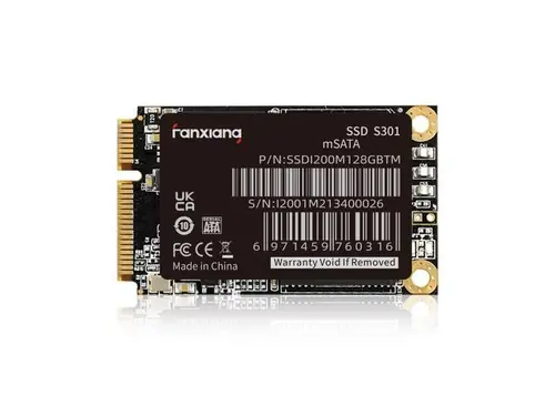 Fanxiang mSATA SSD 512GB 3D NAND SATA III,3D NAND TLC Mini SATA III Internal Solid State Drive,up to 550MB/s 6Gb/s,For PC /Desktop/ Laptop