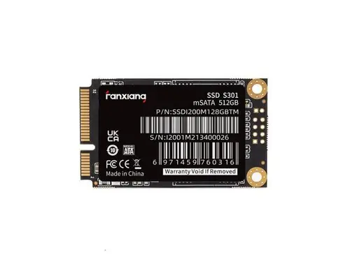 Fanxiang mSATA SSD 128GB 3D NAND SATA III,3D NAND TLC Mini SATA III Internal Solid State Drive,up to 550MB/s 6Gb/s,For PC /Desktop/ Laptop