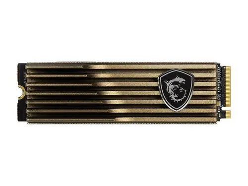 MSI SPATIUM M480 Heatsink M.2 2280 2TB PCIe Gen4x4, NVMe 1.4 3D NAND Internal Solid State Drive (SSD)