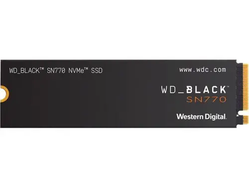 Western Digital WD_BLACK 2TB SN770 NVMe Internal Gaming SSD Solid State Drive - Gen4 PCIe, M.2 2280, Up to 5,150 MB/s - WDS200T3X0E