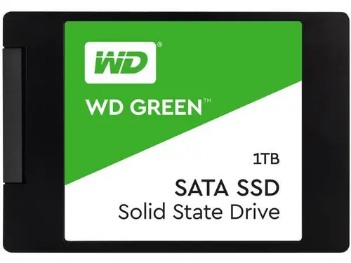 Western Digital - WDS100T2G0A - WD Green WDS100T2G0A 1 TB Solid State Drive - 2.5 Internal - SATA (SATA/600) - Desktop