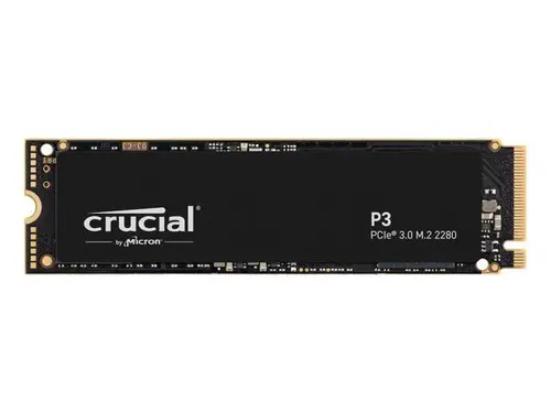 Crucial Crucial P3 500GB PCIe 3.0 3D NAND NVMe M.2 SSD, up to 3500MB/s - CT500P3SSD8