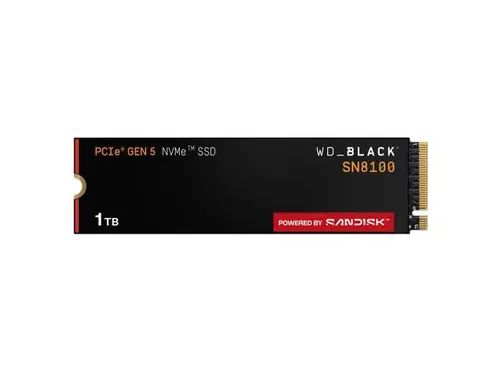 WD_BLACK 1TB SN8100 NVMe SSD Internal Solid State Drive - Gen 5 PCIe 5.0x4, M.2 2280, Seq. Read Speeds Up to 14,900 MB/s, Best for AI Applications,...