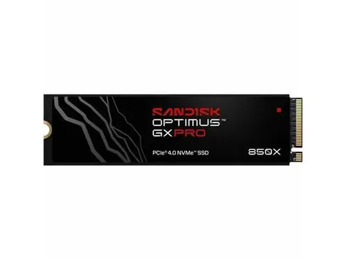 SANDISK 4TB Optimus GX PRO 850X PCIe 4.0 x4 M.2 2280 NVMe SSD - SDSP81400TAN-000E0