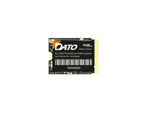 DATO 1TB M.2 2230 NVMe SSD, PCIe Gen3 x4 Internal solid state drive, Up to 2500/1700MB/s, for Laptop & Handheld Devices, Gaming Devices, DP330