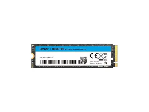 Lexar NM610 PRO 2TB M.2 2280 PCIe Gen 3x4 NVMe Internal SSD