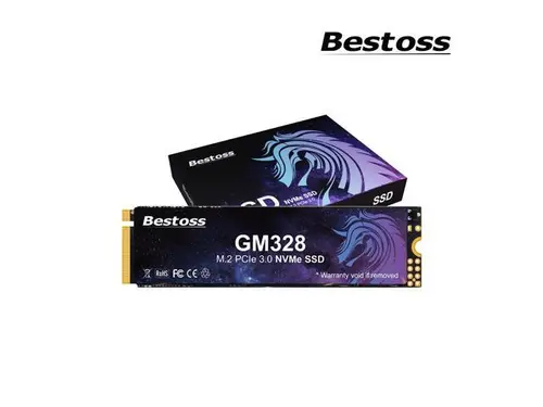 Bestoss 256GB NVMe SSD M.2 PCIe 3.0, Gen 3x4 2280 Internal Solid State Drive, 3D NAND TLC, Up to 3200MB/s, Compatible with Laptop and PC Desktops