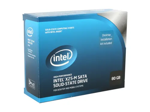 Intel X25-M 2.5' 80GB SATA II MLC Internal Solid State Drive (SSD) SSDSA2MH080G2K5
