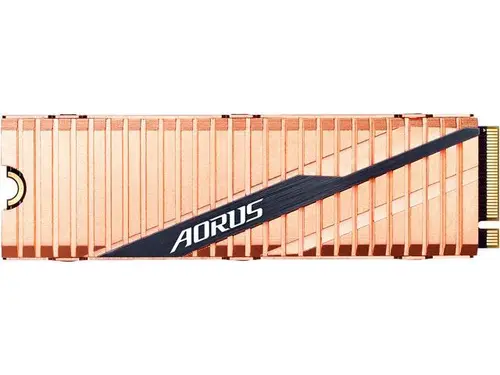 GIGABYTE GIGABYTE AORUS NVMe Gen4 SSD 1TB M.2 2280 PCI-Express 4.0 x4 3D TLC Internal Solid State Drive (SSD) Dual Side Copper GP-ASM2NE6100TTTD