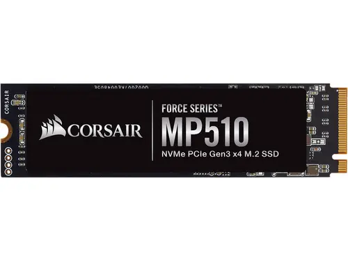 Corsair Force MP510 M.2 2280 240GB PCI-Express 3.0 x4, NVMe 1.3 3D TLC Internal Solid State Drive (SSD) CSSD-F240GBMP510