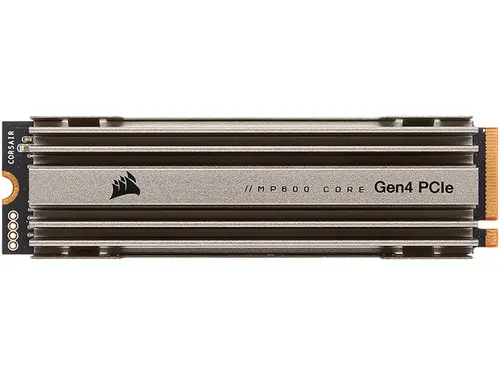 Corsair MP600 Core M.2 2280 4TB PCIe Gen 4.0 x4, NVMe 1.3 3D QLC Internal Solid State Drive (SSD) CSSD-F4000GBMP600COR