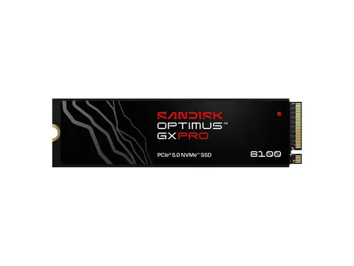 SanDisk 2TB Optimus GX PRO 8100 M.2 2280 PCI-Express 5.0 x4 3D NAND TLC Internal Solid State Drive (SSD) SDSP82200TAN-000E0