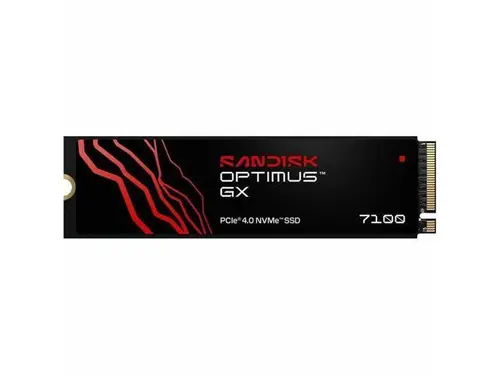 SanDisk Optimus GX 7100 M.2 2280-S3-M 2TB PCI-Express 4.0 x4 3D NAND TLC Internal Solid State Drive (SSD) SDSP71200TAN-000E0