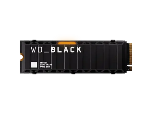 WD_BLACK 4TB SN850X NVMe Internal Gaming SSD Solid State Drive with Heatsink - Works with Playstation 5, Gen4 PCIe, M.2 2280, Up to 7,300 MB/s -...