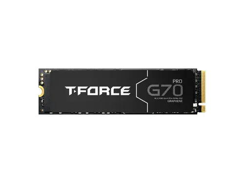 Team Group T-FORCE G70 PRO Graphene M.2 2280 2TB PCIe 4.0 x4 with NVMe 1.4 TLC with Dram cache, PS5 Compatible, Internal Solid State Drive (SSD)...