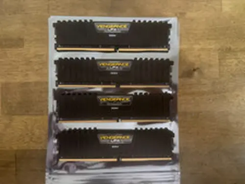 Corsair Vengeance LPX 32GB (4 X 8GB) DDR4 Dram 2400mhz Memory - 4 Pieces Black