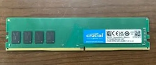 Crucial 16GB DDR4-3200 PC4-25600 CL22 UDIMM Desktop RAM CT16G4DFRA32A
