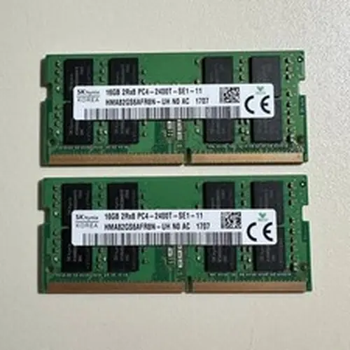SK hynix 32GB DDR4 PC4-2400 MHz Laptop RAM Kit (2x16GB) SODIMM - HMA82GS6AFR8