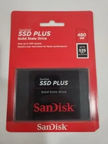 SanDisk SSD Plus 480GB 2.5in SATA III SSD SDSSDA-480G-G26 New Sealed