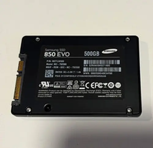 Samsung 850 EVO 500GB 2.5" SATA III Internal SSD V-NAND MZ-75E500