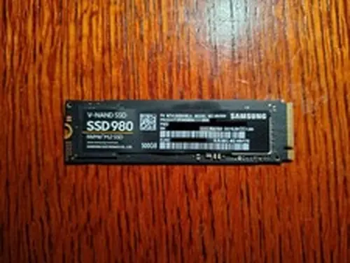Samsung 500GB V-NAND SSD 980 NVMe M.2 - 100% Life, Low Usage
