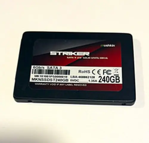 Mushkin Striker 240GB 2.5" SATA III Internal SSD Black MKNSSDST240GB