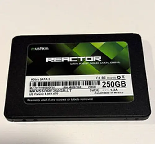 Mushkin Reactor 250GB 2.5" SATA III Internal SSD Black MKNSSDRE250GB-LT