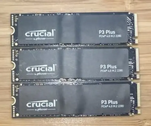 Crucial P3 Plus 2TB PCIe 4.0 M.2 2280 NVMe 1 of 3