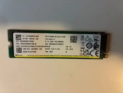 SK Hynix PVC10 512GB NVMe M.2 2280 Internal SSD | 6,500 MB/s | 100% Health