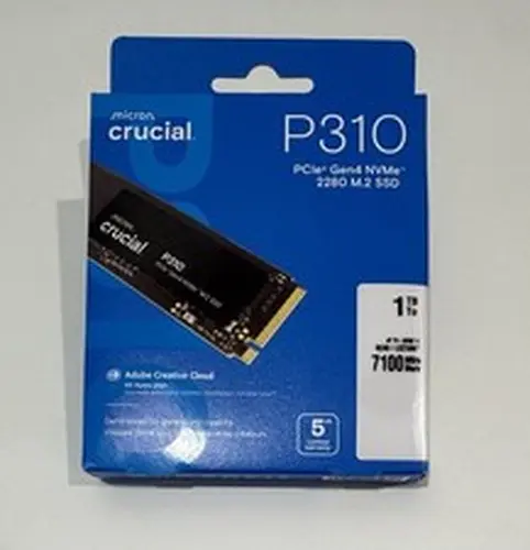 Crucial P310 1TB - PCIe Gen4 NVMe 2280 M.2 SSD