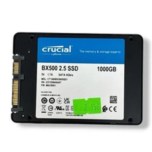 Crucial BX500 1TB Internal SSD 2.5" SATA III SolidState Drive CT1000BX500SSD1