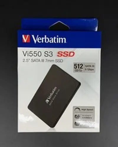 Verbatim Vi550 SATA III SSD Internal Hard Drive 512GB, 2.5 Inches