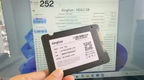 KingFast F10 1TB 2710DCS23BF-1TB 2.5" SATA III Internal SSD - 100% Health