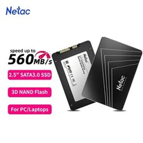 Netac 128GB SSD 2.5'' SATA III 6Gb/s Internal Solid State Drive 500MB/s PC Latop